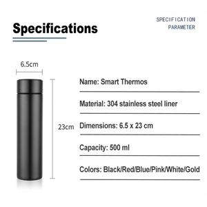 Promotional Business Gift Stainless Steel Water Bottles Smart Temperature Display Free Samples Custom Water Bottle with logo - Product Image 4