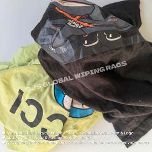 IMPA 232909 Trapos de Algodón Multicolor Desgastados para Limpieza Industrial, Bolsas de 1KG, 10KG, 20KG, 100KG para Empresas de Limpieza - Product Image 4