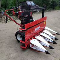 Mini tracteur agricole à haute performance, moissonneuse-batteuse à roues, machine de récolte du maïs, du riz, du blé, de l'alfalfa, de l'herbe, des feuilles de thé, moteur, boîte de vitesses