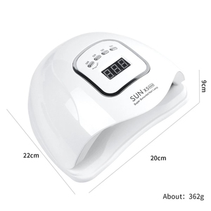 150W UV Nail Lamp 45 LEDs Quick Drying Intelligent Induction <b>Sensor</b> Custom Logo Professional Nail Art Curing Dryer <b>Light</b> - Product Image 3