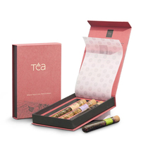 Custom logo Printed Chinese Tea Box Gift Set Test Tube Gift Boxe Packaging for Tea