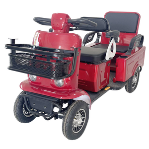 Vehículo Eléctrico Compacto S8 de 4 Ruedas para el Hogar, 2 Pasajeros, Motor sin Escobillas de 60V, Asiento Abatible, Espacio de Carga para Compras y Viajes Cortos - Product Image 4