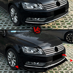 Alerón de Coche de Piezas de Automóviles en Línea, Alerón Delantero de Plástico ABS con Aspecto de Fibra de Carbono para VW Passat Magotan B7 2011-2015 - Product Image 3