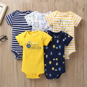 100% cotton 2021 newborn clothes jumpsuits summer sleepwear casual outfits boys girls bodysuits kids clothing baby rompers