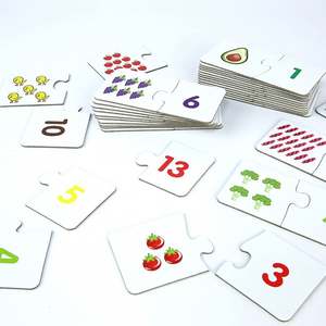 Apprendimento della <span class=keywords><strong>conoscenza</strong></span> digitale per bambini Puzzle precoce Jigsaw giocattoli educativi - Product Image 6