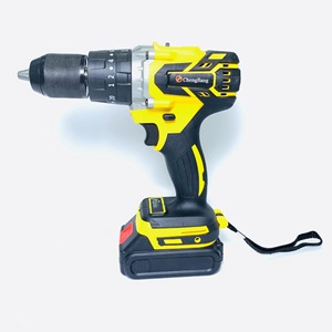 Juego de 35 Piezas de Taladro de Impacto de Litio sin Escobillas de 13 mm, Destornillador Inalámbrico Portátil, Kit de Herramientas Combinadas Amarillo MTK01 - Product Image 3