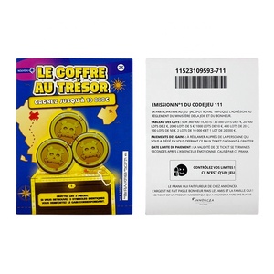 Fabricant de cartes à gratter pour loteries, billets de loterie, impression de billets de tombola, numéros gagnants, cartes à gratter de loterie - Product Image 3