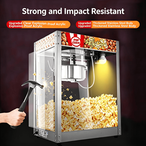 Máquina de Palomitas de Maíz Vintage, Estilo Retro, Eléctrica, para Cine en Casa y Fiestas - Product Image 4