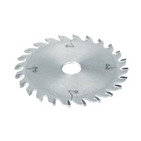 Lame de scie circulaire industrielle en carbure de tungstène, 24 dents, diamètre 120 mm, soudée haute fréquence, personnalisable OEM pour