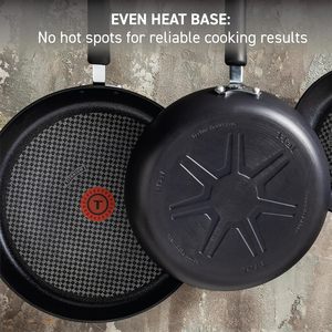 <span class=keywords><strong>Wok</strong></span> Negro <span class=keywords><strong>Anodizado</strong></span> Resistente de 14 Pulgadas, Apto para Horno/Asador, Compatible con Estufa de Gas a 350F, Antiadherente, Sartén para Saltear de 5 Cuartos - Product Image 5