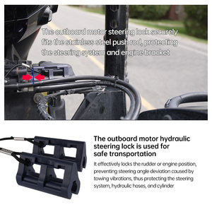 Verrou de direction pour <span class=keywords><strong>moteur</strong></span> <span class=keywords><strong>hors</strong></span>-<span class=keywords><strong>bord</strong></span>, stabilisateur de direction hydraulique, anti-dérive, protection du <span class=keywords><strong>moteur</strong></span> pour bateau, yacht, bateau à <span class=keywords><strong>moteur</strong></span> - Product Image 5