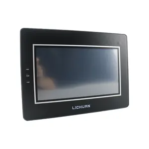 Lichuan High Performance Touch Panel 7 inch HMI Ethernet Interface For Industrial Automation Control