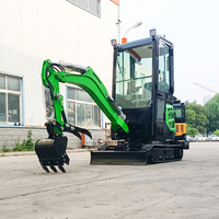 Mini-excavatrice sur chenilles Briggs & Stratton, 1,8 tonne, 2 tonnes, mini-pelle agricole, livraison gratuite, nouveau prix d'usine en Chine, vente