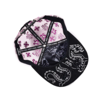 Nouvelle Casquette Trucker 5 Panneaux Unisexe 2026 Tendance avec Broderie Contrastante Haut de Gamme Personnalisée ABZ Streetwear et Logo Brodé en Maille