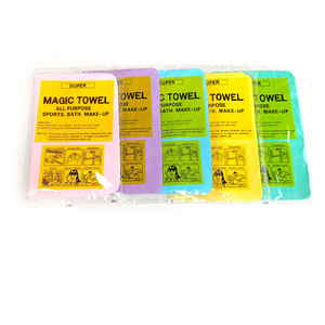 Serviette Super Magique Tout Usage, Sport, Bain, Maquillage, Absorbante, Rectangulaire, Colorée, Multi-Usages - Product Image 1