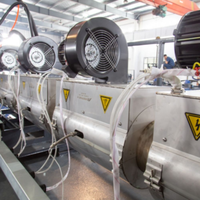 Machine de soufflage par extrusion entièrement électrique, 200 à 500 pièces par heure, bidons empilables de 10 à 30 L