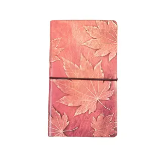 Jingu Stationery PU Cover Diary Notebook