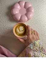 Ensemble de tasses à café Lelyi Light Luxury, thé de l'après-midi, tasse à thé de haute valeur, tasse à petit-déjeuner, style niche INS, tasse à fleurs créative