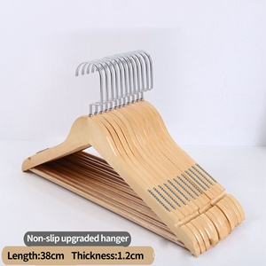 <span class=keywords><strong>Cintre</strong></span> antidérapant pour vêtements, 1 pièce, <span class=keywords><strong>bois</strong></span> massif, <span class=keywords><strong>cintre</strong></span> pour magasin de vêtements, vente <span class=keywords><strong>en</strong></span> gros - Product Image 4