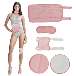 Kit de envoltura de aceite de ricino reutilizable Cinturón de masaje para el cuerpo-para aplicación de cuello abdominal y tiroideo - Product Image 6