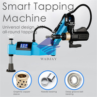 M3-M16 chaude CNC automatique bras Flexible écrou vis Servo taraudeuse électrique pour tuyau métal filetage perceuse