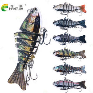 3.94 "/24g di pesca Multi snodato attirano esche realistiche di <span class=keywords><strong>trota</strong></span> spigola - Product Image 2
