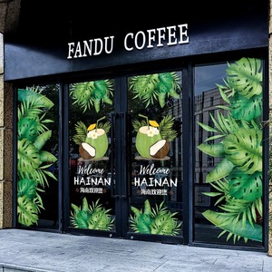 Tùy chỉnh kinh doanh dán cửa sổ cho các cửa hàng không thấm nước, tĩnh bám, vinyl, rõ ràng kính dán cửa sổ cho kính cửa hàng - Product Image 3