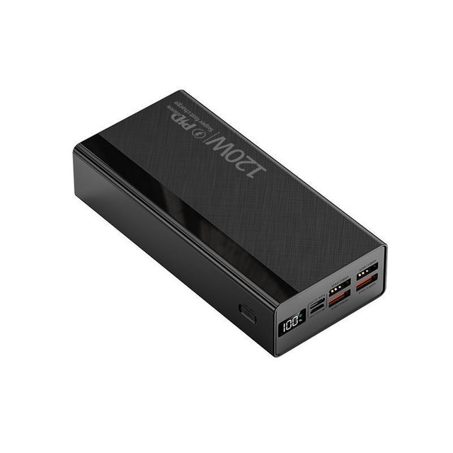 3C Certified 120W Super Fast Charging Power Bank 80000 Large Capacity 50000 MAh 20000 Portable Mobile Power Supply