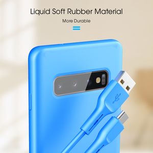 Câble de données mat multi de TPE de câble d'USB de la couleur 6Ft de C pour la plupart de type téléphone micro d'<span class=keywords><strong>IP</strong></span> de C - Product Image 4