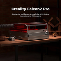 Graveur et coupeur laser fermé haute puissance Falcon 2 Pro 22w 360 conception visuelle surveillance de la sécurité multiple gravure laser