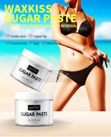 Cible d'épilation à la cire de sucre Bikini zone intime Visage Jambes et corps Sans produit chimique Convient aux peaux sensibles