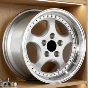 En Stock, Ruedas 5x130 de 18 Pulgadas, Llantas 8/9.5J ET50 Plateadas Cóncavas de Aleación Fundida para Porsche 964 Fuchs 993 912 <span class=keywords><strong>911</strong></span> <span class=keywords><strong>944</strong></span> - Product Image 4