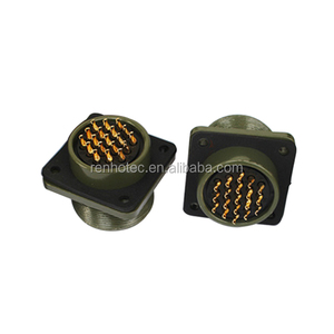 Conectores Circulares de Aviación Industriales Estándar Internacional de Fábrica 14S-2 14S-5 14S-6 MIL STD Plug&Socket 5015 MS3102A - Product Image 3