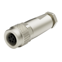 Connecteur d'assemblage M9 en gros, mâle/femelle, métal, prise/déconnecteur droit, soudure, 2-8 broches, 1-4A, 125V, IP68, câble OD 3-4,5 mm, capteurs
