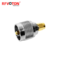 Adaptateur coaxial RF en laiton pour connecteur SMA mâle vers UHF PL-259 mâle SL16 pour antenne radio CB amateur