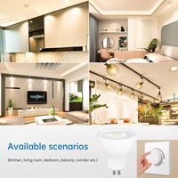 Pas de bruit plafond Spot vers le bas lumière économie d'énergie 5W blanc Led Gu10 projecteur Dim to Warm Dimmable ampoule Led Spot Light Gu10