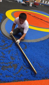 Gránulos de Caucho EPDM SBR para Pavimentación, Superficie Impermeable Antideslizante para Parques Infantiles, Pistas de Atletismo - Product Image 5