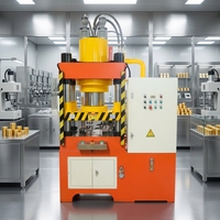 Ligne de production automatique Yihui Casting, presse hydraulique pour pièces de monnaie et lingots d'or, équipement de formage hydraulique pour métaux précieux