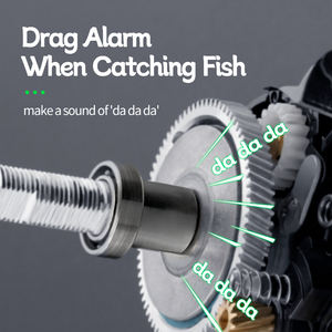 بكرة صيد CHILENT طراز AS2000 بـ2+1 كرات، نسبة تروس 6.3:1، قوة سحب قصوى 8 كجم، بكرة صيد للصيد في البحر والصيد البعيد المدى - Product Image 4