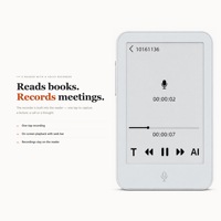 Harga Pabrik OEM Logo Kustom 3.68 Inci 4G E-reader Magnetik AI MP3 Kartu TF Pelindung Mata Mini E-reader E-ink Ereader