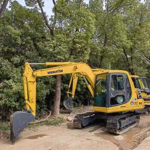 Excavadora Hidráulica Usada Komatsu PC60-7 de 6 Toneladas en Excelentes Condiciones, Origen Japón, Motor y Bomba Originales, Cucharón de 0.2-0.3m - Product Image 1