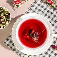 NutriCha – Fournisseur Direct Usine – Sachets de Thé Mélangé Pêche et Fleur de Pêche pour Infusion Froide – Faible MOQ – Durée de Conservation 12 Mois