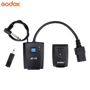 Déclencheur de <span class=keywords><strong>flash</strong></span> studio sans fil Godox AT-16 3,5 mm pour appareil photo reflex numérique Canon <span class=keywords><strong>Fujifilm</strong></span>, synchronisation de la vitesse - Product Image 2