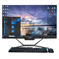 LCD Tout en Un 23.8 pouces i3 9100F i5 9400F i7 9700F computador tout-en-un 1 GTX 1050ti Graphique Monobloc ordinateur De Bureau