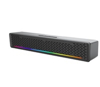 Barre de son Bluetooth, 20W, LED RGB, avec lumières, haut-parleur ménager, connexion à la télévision ou PC