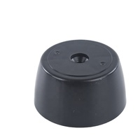 Pieds de canapé réglables en ABS noir pour petits meubles, décoration moderne pour l'extérieur et le salon
