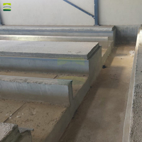 Gran Proyecto Llave en Mano para Granja de Ovejas Great Frame 4000: Cercado Galvanizado para Corrales de Ovejas con Lamas de Plástico para Construcción Moderna de Naves Ovinas