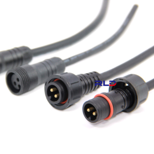 圣诞发光二极管灯2针3路防水电线T连接器 - Product Image 4