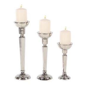 Soporte de vela de pilar de lujo Chimenea de cristal Soporte de vela decorativo - Product Image 4