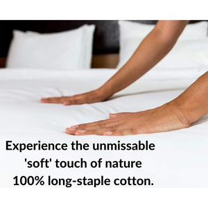 Khách sạn sang trọng bộ đồ giường thiết lập tùy chỉnh cao chủ đề đếm sang trọng bedsheets Bộ Bông vua và nữ hoàng Kích thước - Product Image 5